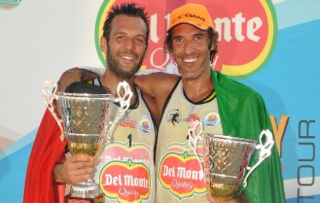 Riccardo Fenili e Riccardo Giumelli campioni d'Italia di beach volley